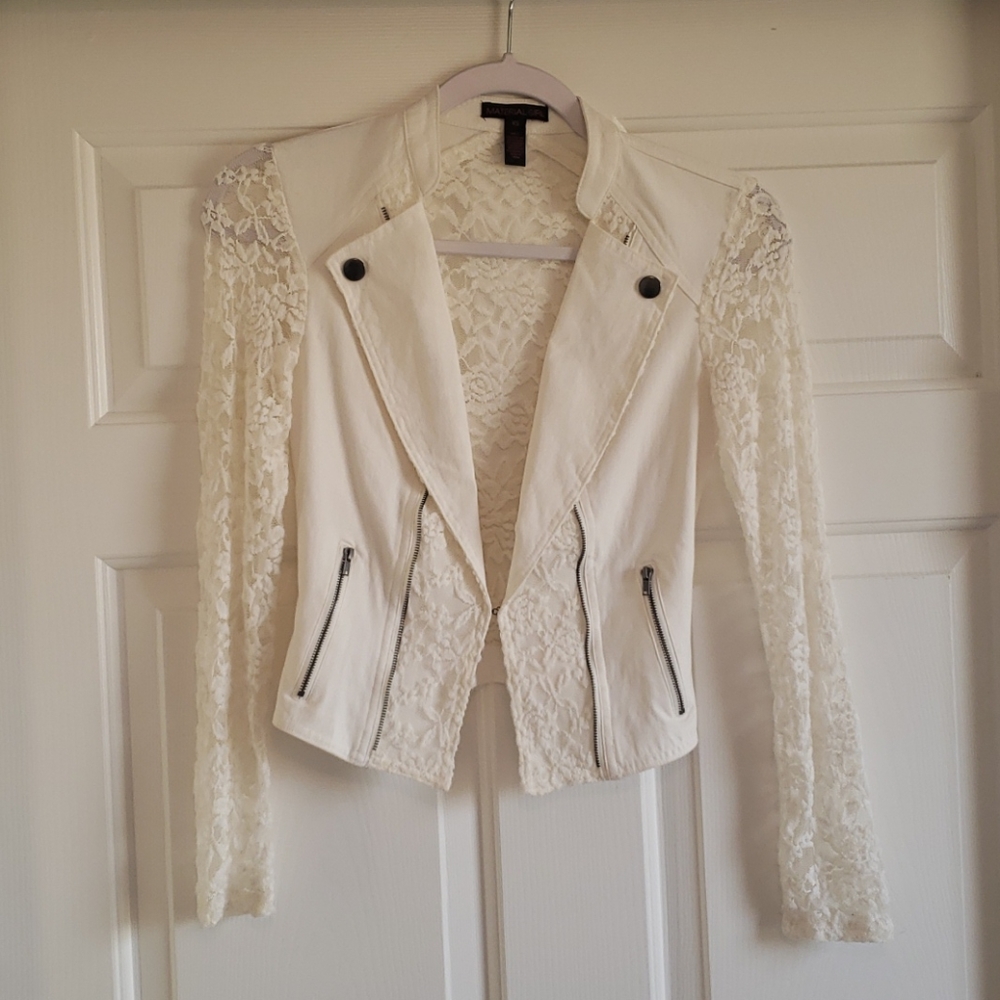 White lace jacket
